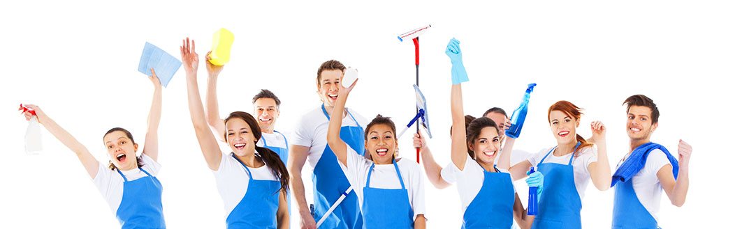 Cleaning team